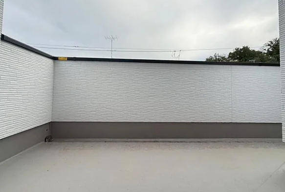 八王子市めじろ台3丁目の新築戸建て3号棟のバルコニー