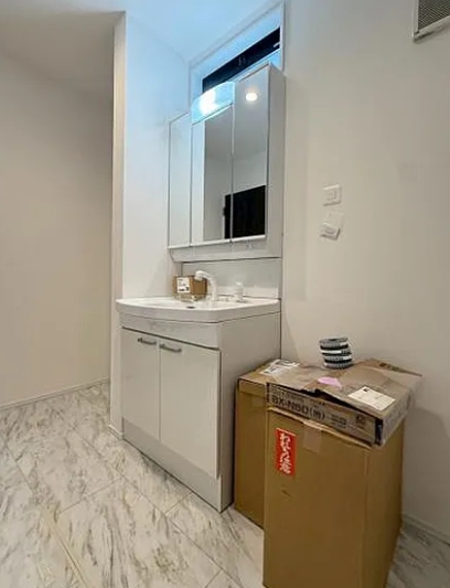 八王子市めじろ台3丁目の新築戸建て3号棟の洗面化粧台