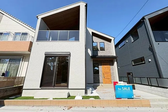 八王子市めじろ台3丁目の新築戸建てA号棟の外観