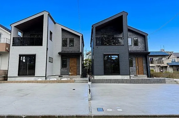 八王子市めじろ台3丁目の新築戸建てA号棟の外観