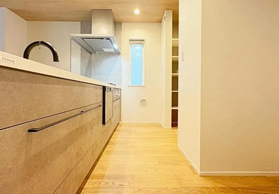 八王子市めじろ台3丁目の新築戸建てA号棟のキッチン