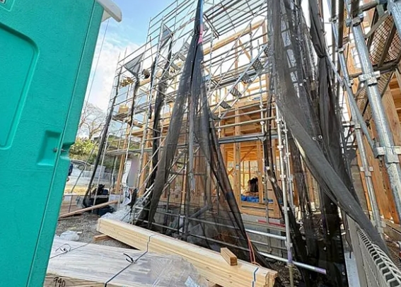 八王子市元八王子町の新築戸建て3号棟の外観の写真