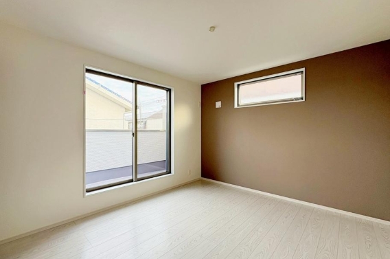 八王子市長沼町の新築戸建て1号棟の洋室1