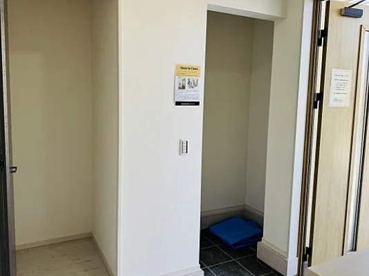 八王子市長沼町の新築戸建て1号棟のシューズクローク