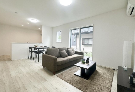 八王子市西寺方町の新築戸建てのリビング