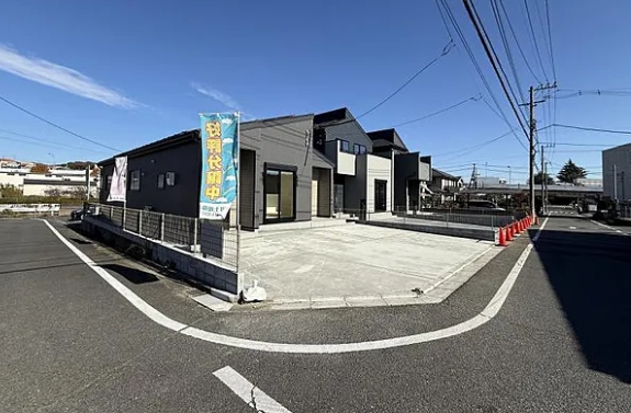 八王子市大谷町の新築戸建て1号棟の外観