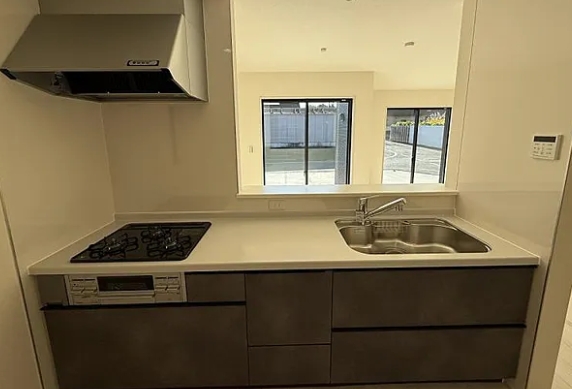 八王子市大谷町の新築戸建て1号棟のキッチン