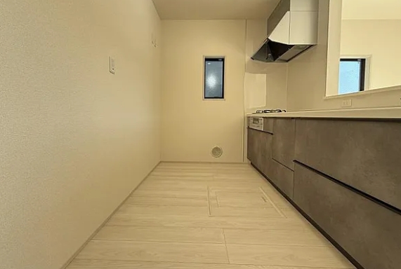 八王子市大谷町の新築戸建て1号棟のキッチン