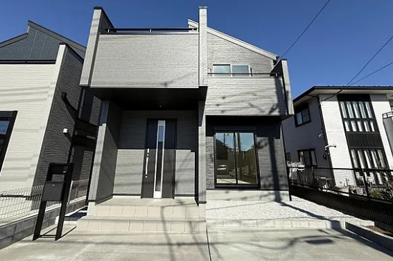 八王子市大谷町の新築戸建て3号棟の外観