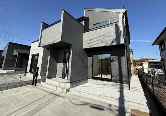 八王子市大谷町の新築戸建て3号棟の外観