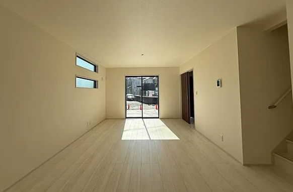 八王子市大谷町の新築戸建て3号棟のリビング