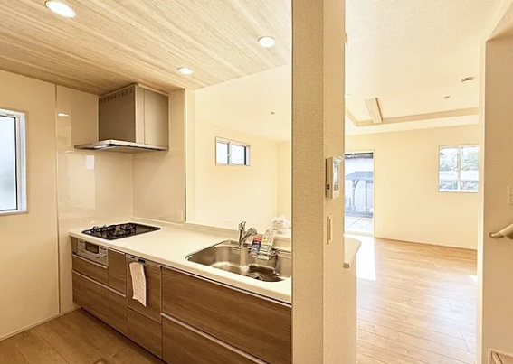 八王子市散田町２丁目の新築戸建て1号棟のキッチン