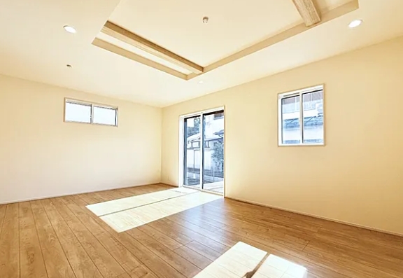 八王子市散田町２丁目の新築戸建て1号棟のリビング