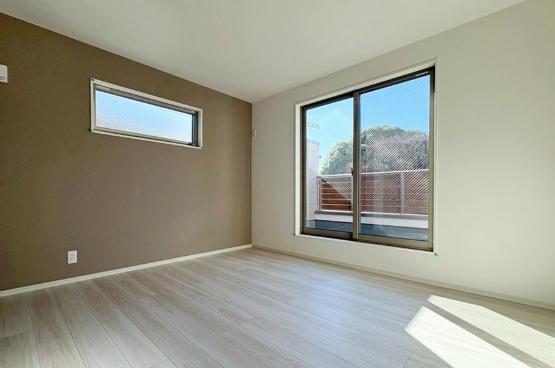 八王子市散田町5丁目の新築戸建ての洋室1