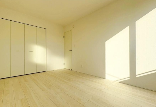 八王子市下柚木の新築戸建ての洋室2の写真