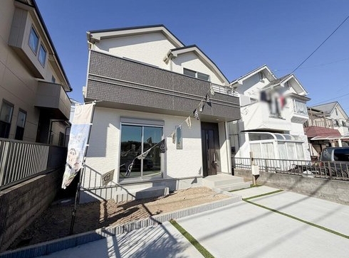 八王子市下恩方町の新築戸建ての外観