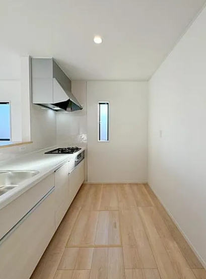 八王子市諏訪町の新築戸建て1号棟のキッチン