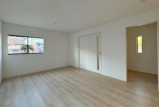 八王子市諏訪町の新築戸建て2号棟のリビング