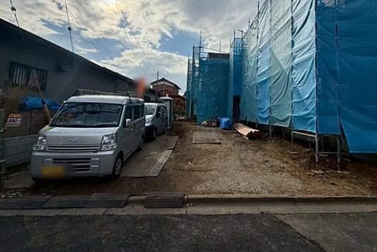 八王子市寺田町の新築戸建てA号棟の外観