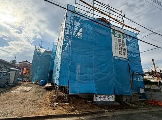 八王子市寺田町の新築戸建てB号棟の外観