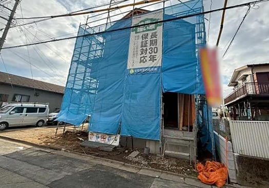 八王子市寺田町の新築戸建てB号棟の外観