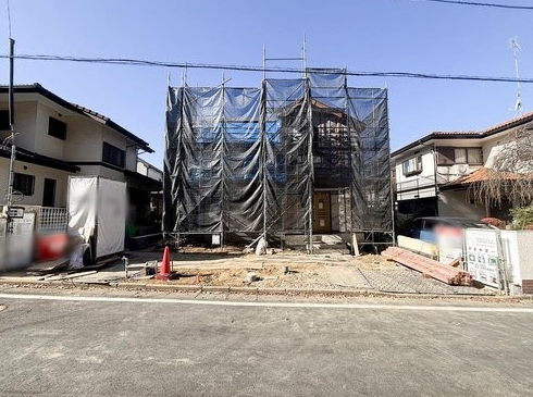 八王子市打越町の新築戸建ての外観