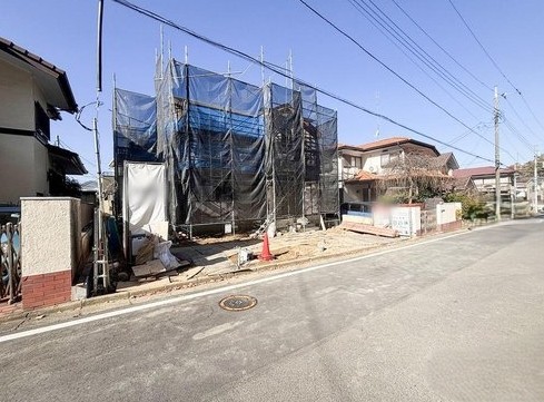 八王子市打越町の新築戸建ての外観