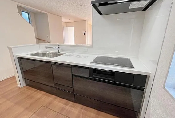 町田市相原町新築戸建て3号棟のキッチン