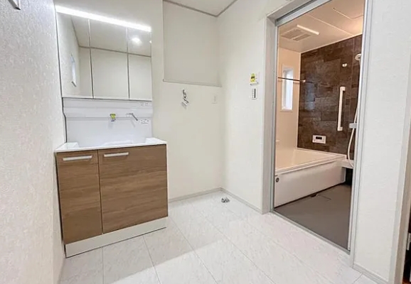 町田市相原町新築戸建て3号棟の洗濯機置場