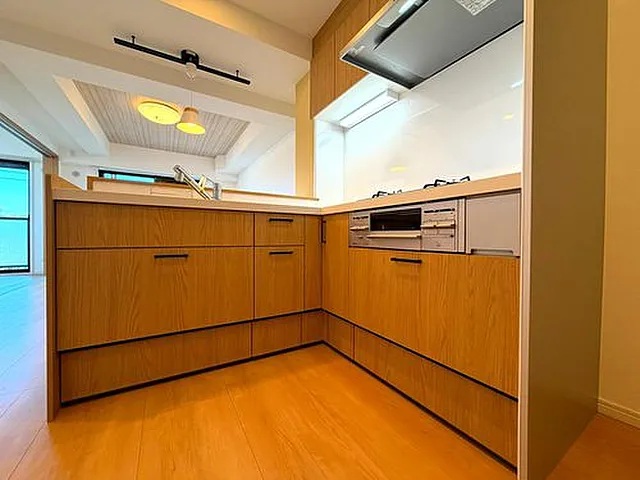 相模原市中央区東淵野辺1丁目の中古マンション3階部分のキッチンの写真