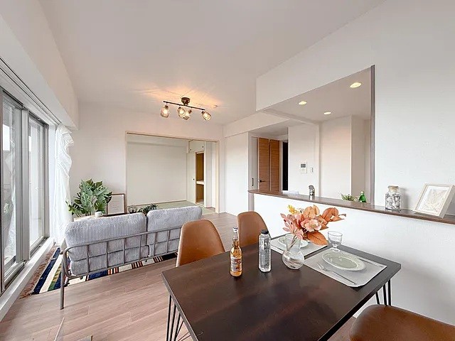 相模原市中央区上溝の中古マンション3階部分のダイニングの写真