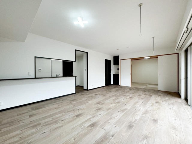 相模原市中央区共和2丁目の中古マンション1階部分のダイニングの写真