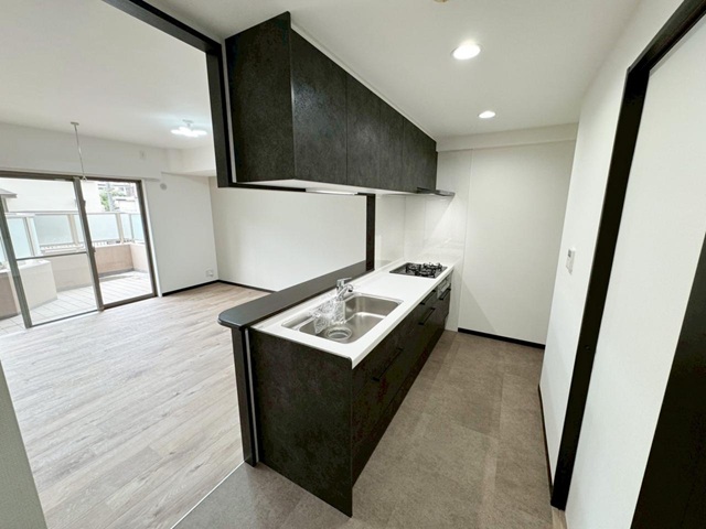 相模原市中央区共和2丁目の中古マンション1階部分のキッチンの写真