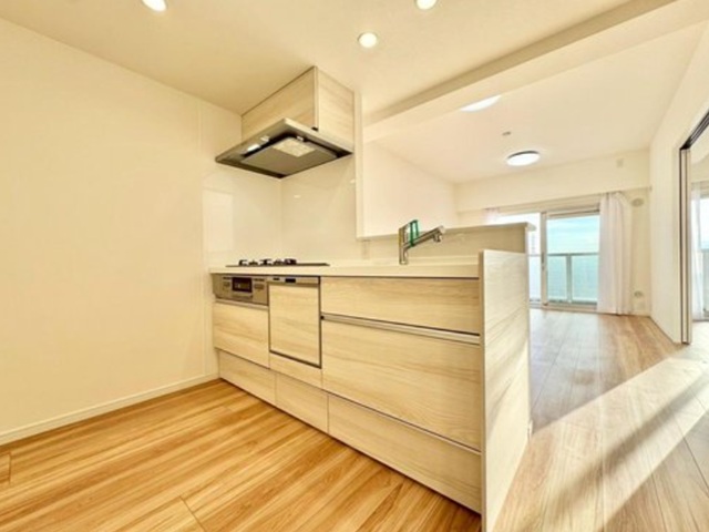 相模原市中央区相模原1丁目の中古マンション8階部分のキッチンの写真