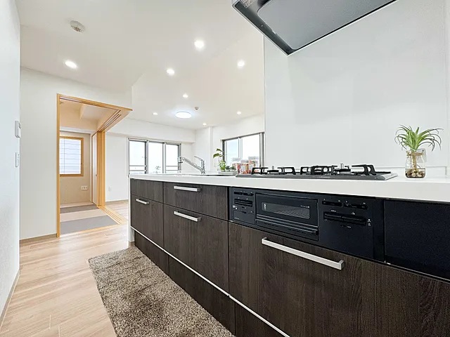 相模原市中央区清新5丁目の中古マンション7階部分のキッチンの写真