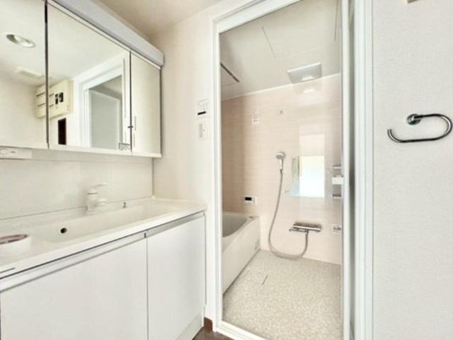 相模原市中央区矢部3丁目の中古マンション1階部分の洗面化粧台の写真