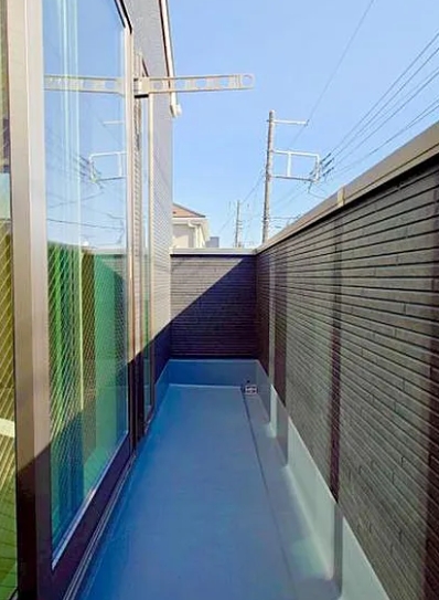 相模原市中央区光が丘2丁目の新築戸建て1号棟のバルコニーの写真