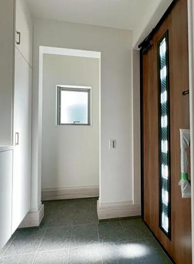 相模原市中央区光が丘2丁目の新築戸建て1号棟の玄関の写真