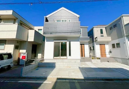 相模原市中央区光が丘2丁目の新築戸建て1号棟の外観の写真