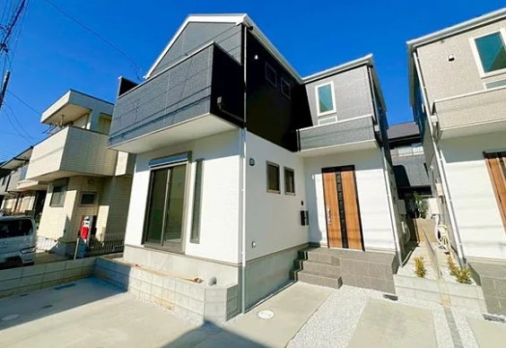 相模原市中央区光が丘2丁目の新築戸建て1号棟の外観の写真