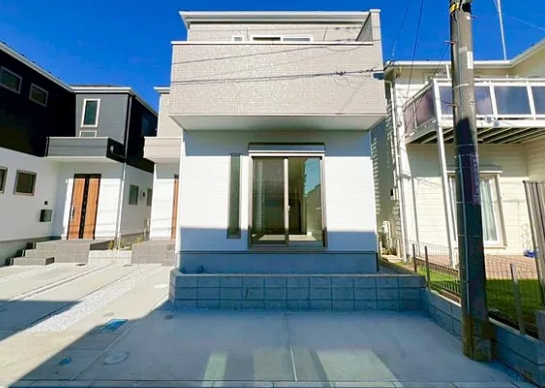 相模原市中央区光が丘2丁目の新築戸建て2号棟の外観の写真