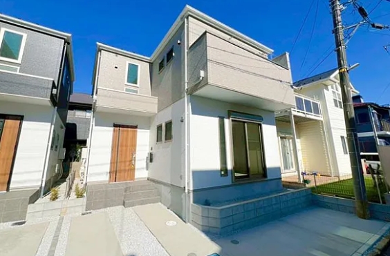 相模原市中央区光が丘2丁目の新築戸建て2号棟の外観の写真