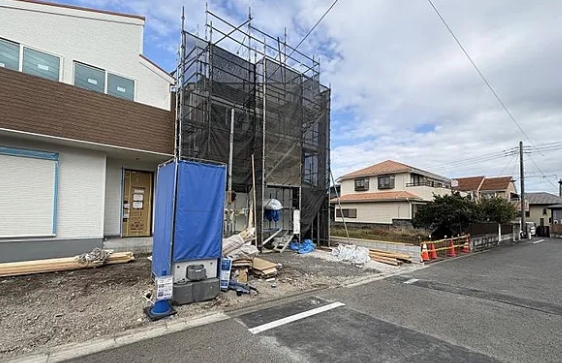 相模原市中央区上溝の新築戸建て2号棟の外観の写真