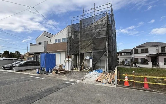 相模原市中央区上溝の新築戸建て2号棟の外観の写真