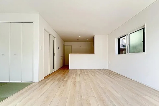 相模原市中央区上溝の新築戸建て4号棟のダイニングの写真