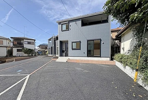 相模原市中央区上溝の新築戸建て4号棟の外観の写真