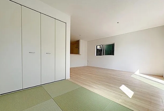 相模原市中央区上溝の新築戸建て4号棟の和室の写真