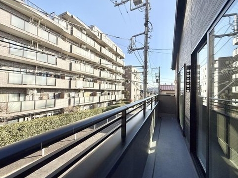 相模原市中央区南橋本1丁目の新築戸建て1号棟のバルコニーの写真