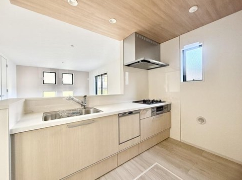 相模原市中央区南橋本1丁目の新築戸建て1号棟のキッチンの写真