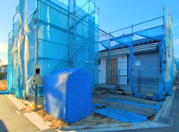 相模原市中央区田名の新築戸建て1号棟の外観の写真